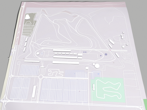 The Bahrain International Circuit 3Dモデル
