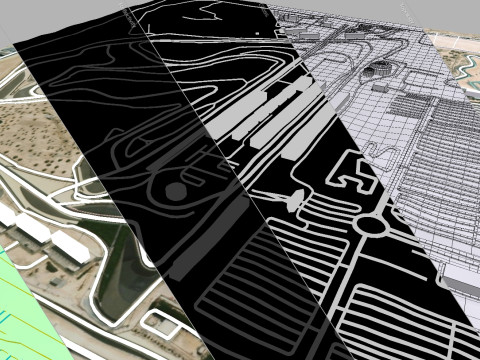 The Bahrain International Circuit 3Dモデル