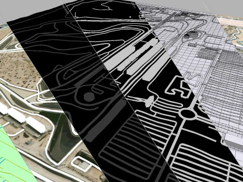 The Bahrain International Circuit 3D Model