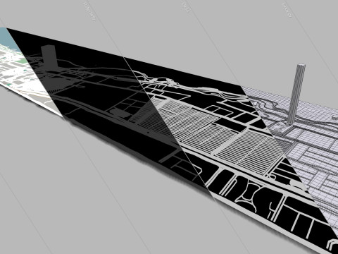 Jeddah City Circuit Model 3D