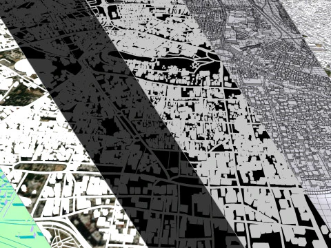 Cityscape Latakia Syria 3D Model