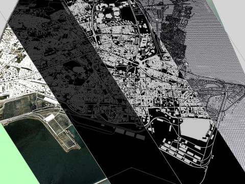 Cityscape Latakia Syria 3D Model