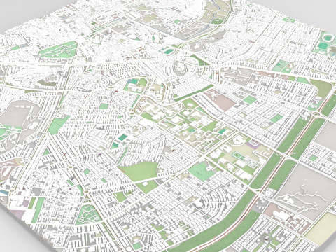 Cityscape Aleppo Syria 3Dモデル