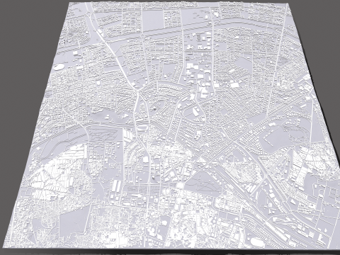 Cityscape Aleppo Syria 3Dモデル