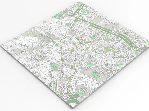 Cityscape Aleppo Syria 3D Model