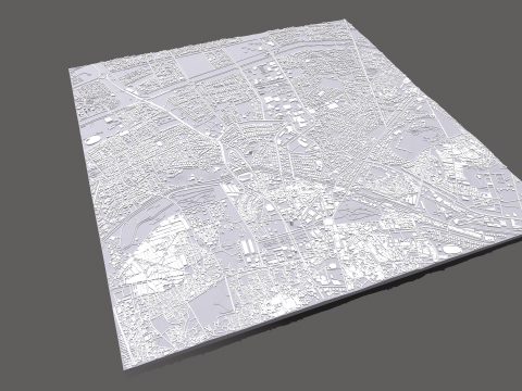 Cityscape Aleppo Syria 3Dモデル