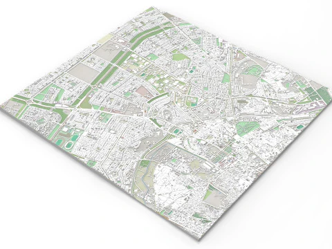 Cityscape Aleppo Syria 3D Model