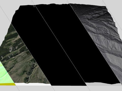 Stratovolcano Hood Oregon USA Modelo 3D