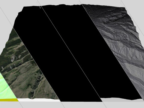 Stratovolcano Hood Oregon USA 3D Model