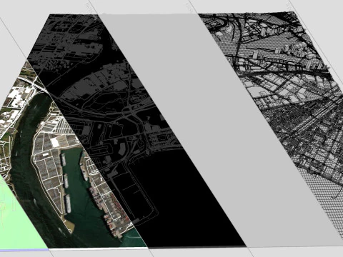 포트 멜버른 빅토리아 호주 3D 모델