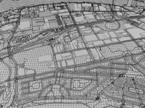 포트 멜버른 빅토리아 호주 3D 모델