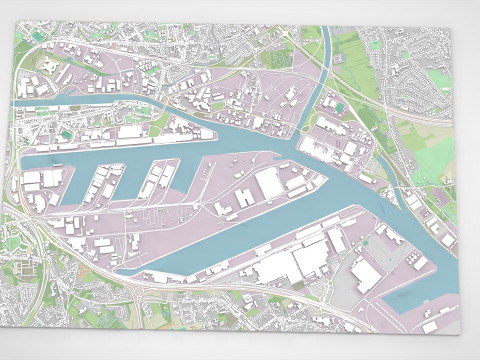 The Port of Ghent Belgium 3Dモデル