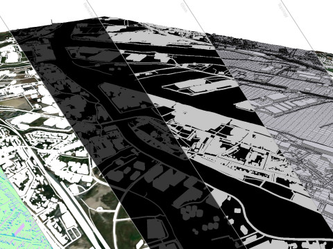 The Port of Ghent Belgium 3D Model