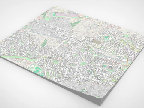 Cityscape Damascus Syria 3D Model