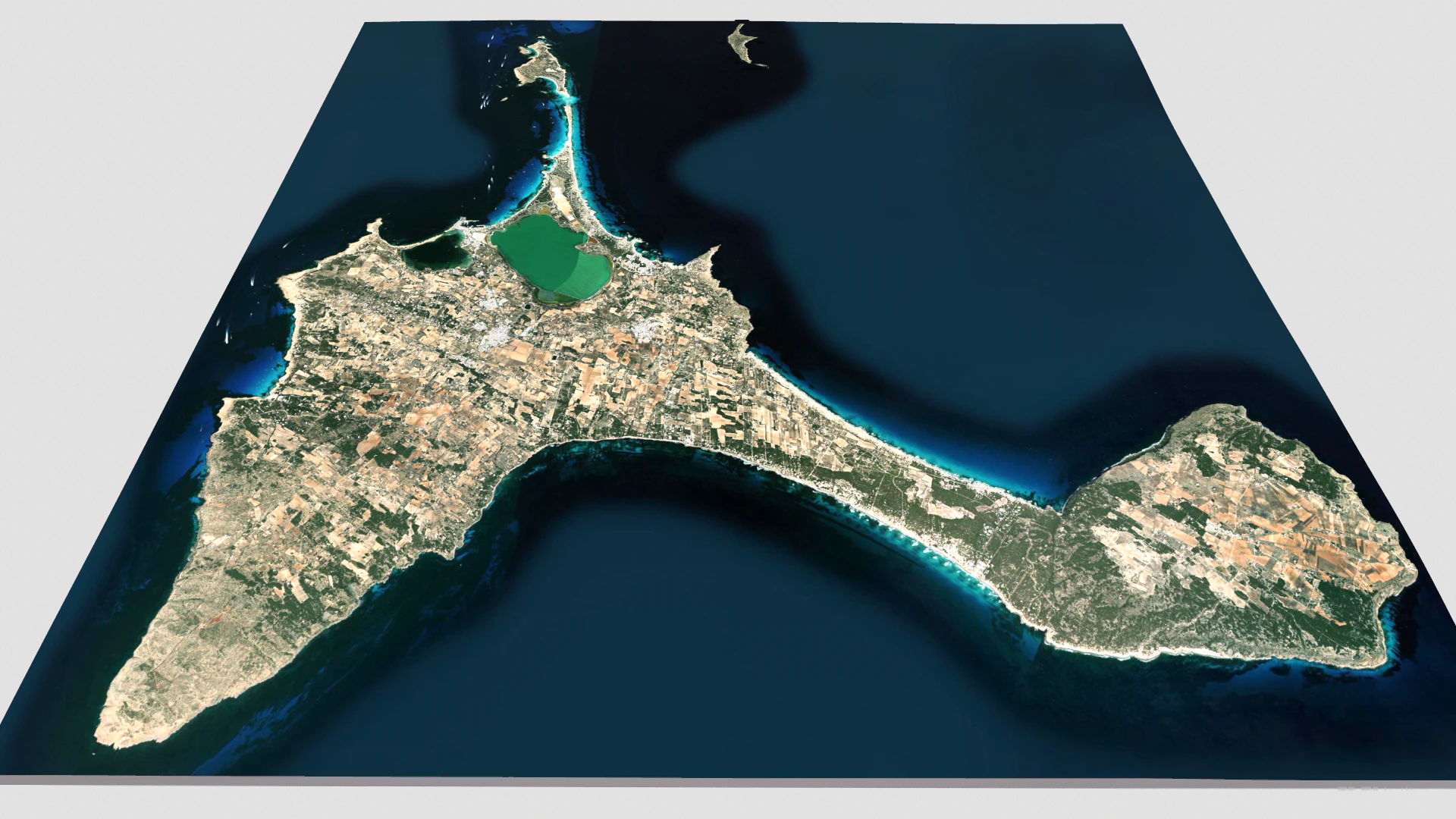 Sant Francesc Xavier Balearic Islands Spain 3D Model .c4d .max .obj .3ds .fbx .stl .blend 