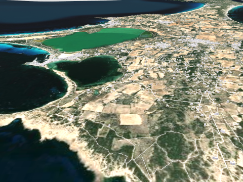 Sant Francesc Xavier Balearic Islands Spain 3Dモデル