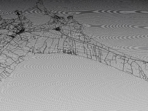 Sant Francesc Xavier Balearic Islands Spain 3Dモデル