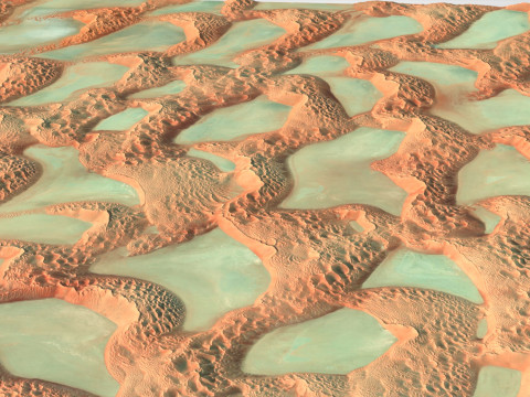 Desert Rub al Khali Arabian Peninsula 3Dモデル