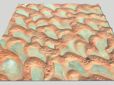 Desert Rub al Khali Arabian Peninsula 3Dモデル