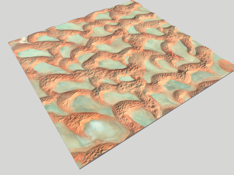 Desert Rub al Khali Arabian Peninsula 3Dモデル