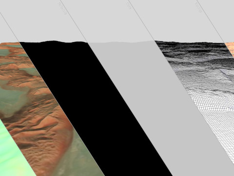 Desert Rub al Khali Arabian Peninsula 3Dモデル