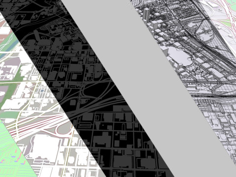 Cityscape Fort Worth Texas USA Model 3D