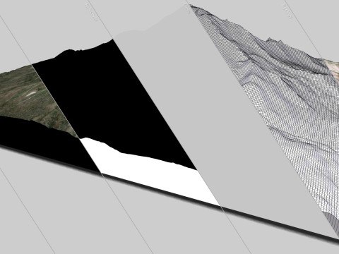 Mount Shasta California United States 3D Model