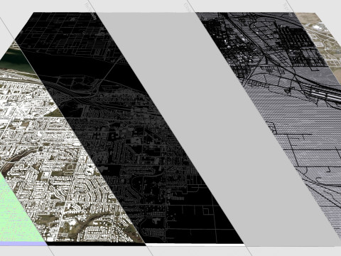 Cityscape Kennewick United States Modelo 3D