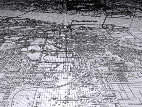Cityscape Kennewick United States Modelo 3D