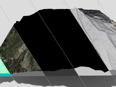 Mount Jefferson United States 3D Model