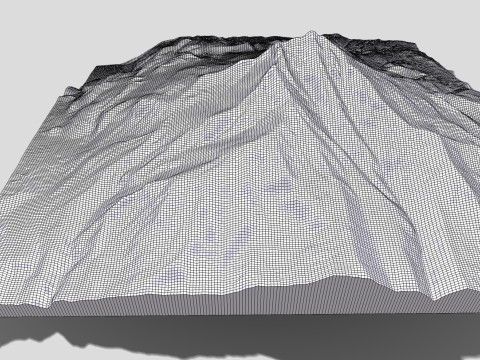Mount Jefferson United States Modelo 3D