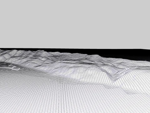 Ilha de caiaque no Alasca, EUA Modelo 3D