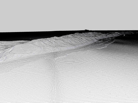 Kayak Island Alaska USA 3D Model