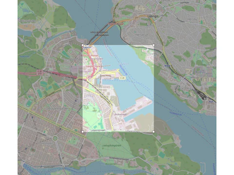 Cityscape Stockholm Sweden 3D Model