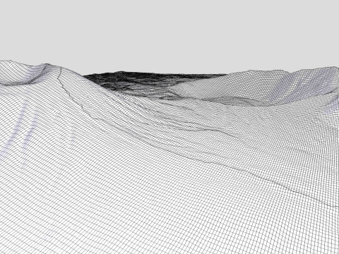 Mount Edgecumbe Kruzof Island Alaska 3D Model