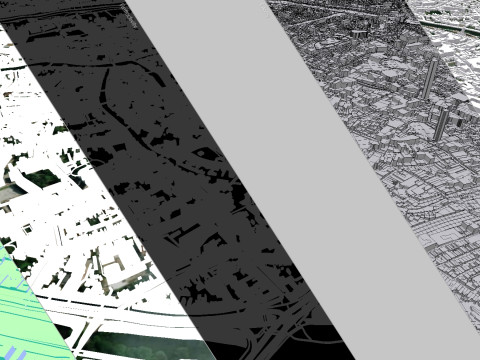 Cityscape Brugge Belgium Modelo 3D