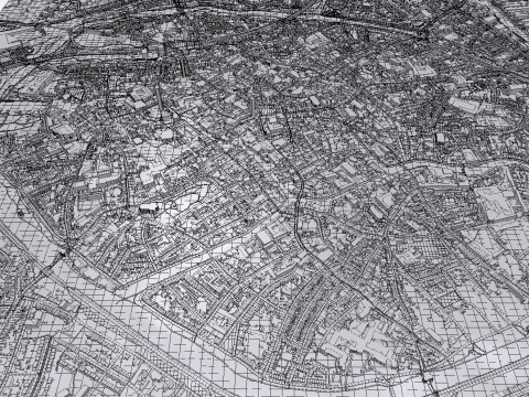 Cityscape Brugge Belgium Modelo 3D