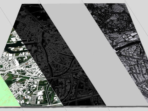 Cityscape Brugge Belgium Modelo 3D