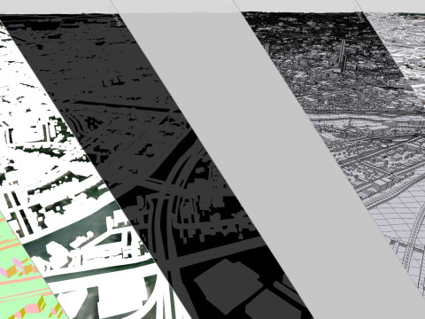 Cityscape Brugge Belgium Modelo 3D