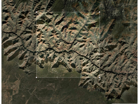 Puzzle Mountain landscape The Grand Canyon Arizona USA 3D 모델