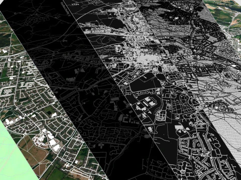 Cityscape Colchester United Kingdom 3D Model