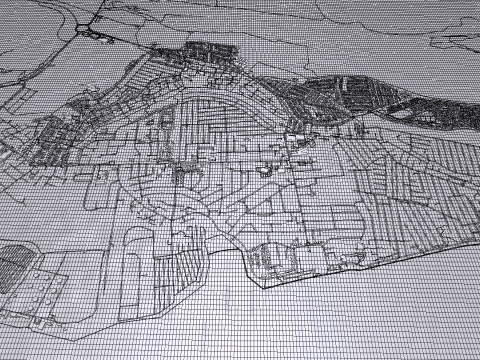 Canvey Island Ireland 3D Model