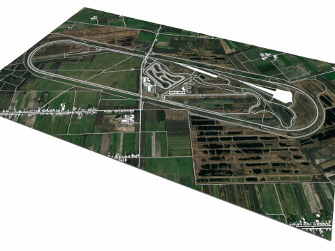 ATP 자동차 테스트 Papenburg Race GmbH 3D 모델