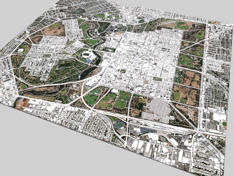 Cityscape Australia 3D Model