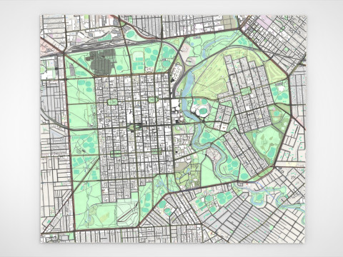 Cityscape Australia 3D Model
