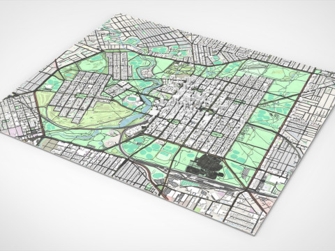 Cityscape Australia 3D Model