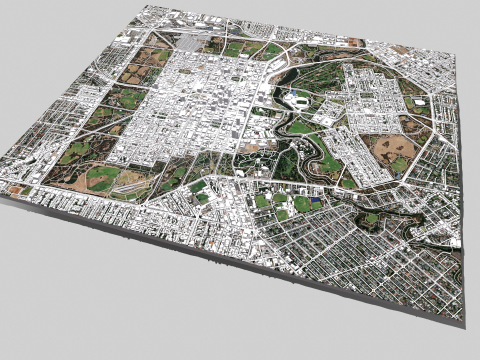 Cityscape Australia 3D Model