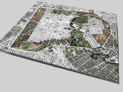 Cityscape Australia 3D Model