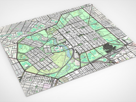 Cityscape Australia 3D Model