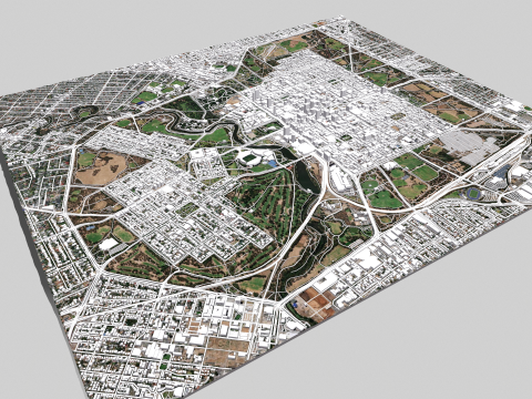 Cityscape Australia 3D Model